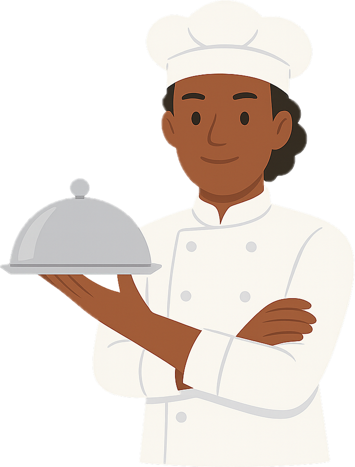 Chef professional illustration